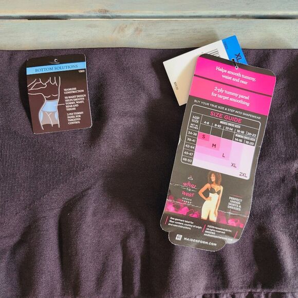 Seamless High-Waist Thigh Slimmer - XL - Picture 4 of 5